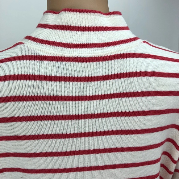 L.L Bean striped light weight sweater #3 - Picture 7 of 8